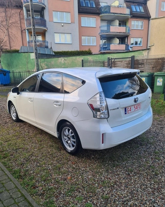 Toyota Prius cena 42999 przebieg: 132000, rok produkcji 2012 z Żabno małe 106